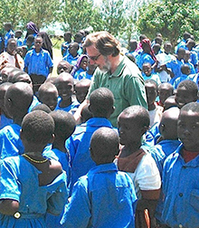 George Koch in Uganda